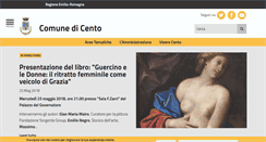 Desktop Screenshot of comune.cento.fe.it